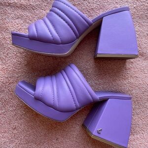 Circus by Sam Edelman Women's Purple Mules